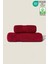 2'li %100 Pamuk Banyo Havlusu Seti, Vücut ve Baş, 50X90-70X140, Bordo 1