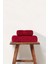 2'li %100 Pamuk Banyo Havlusu Seti, Vücut ve Baş, 50X90-70X140, Bordo 3