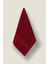 2'li %100 Pamuk Banyo Havlusu Seti, Vücut ve Baş, 50X90-70X140, Bordo 4