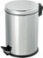 Paslanmaz Çelik Pedallı Çöp Kovası 3 Lt, Gri, Şık ve Kullanışlı Tasarım 1