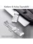 N29-3-GÜMÜŞ Katlanır Aluminyum Macbook Laptop Bilgisayar Standı 3