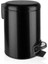 Siyah Metal Pedallı Ofis ve Banyo Çöp Kovası, 3 Litre Iç Kovalı 1