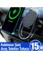 Ally 15W Klima Araç Havalandırma Bölmesi Manyetik Şeffaf Kablosuz Araç Şarj Te - MRS4066-4179 4
