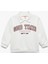 Uzun Kollu Şardonlu Baskılı Polo Yaka Sweatshirt 1