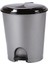 Gri Pedallı Çöp Kutusu, 20 Litre, Çıkarılabilir Iç Kova, 31X35X41 cm 1
