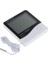 Omb Store Iç ve Dış Ortam Sıcaklığını Ölçebilen LCD Ekran Saat Göstergeli Alarmlı Nem Ölçer Termometre 4