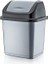 Gri 5.5 Lt. Çok Amaçlı Çöp Kovası, Ofis, Mutfak ve Banyo Için Kullanışlı 1