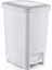 Şık Beyaz 15 Lt Pedallı Çöp Kovası, Pratik ve Temiz Kullanım Için Idealdir 1