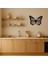 Çiçek ve Kelebek Motifli Mdf Tablo - MRS8343-7583 2