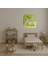 Ayak Izi Tasarımlı Dekoratif Altın Aynalı Tablo - MRS1746-6681 4
