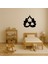 Yaprak ve Çiçek Motifli Mdf Duvar Tablosu - MRS7889-2490 3