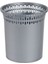 Şık Yuvarlak Çöp Sepeti, Gümüş Gri, 5 Litre, Dayanıklı ve Estetik Tasarım 1