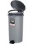 11 Litre Pedallı Derin Çöp Kovası Gri, Şık ve Kullanışlı Ev ve Ofis Temizliği 2