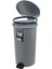 11 Litre Pedallı Derin Çöp Kovası Gri, Şık ve Kullanışlı Ev ve Ofis Temizliği 3