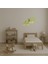 Elegan Kelebek Desenli Duvar Altın Aynalı Tablosu - MRS8141-3720 4