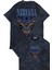 Unisex Nirvana Blue Sırt Baskılı Yıkamalı T-Shirt, Oversize Rock Band Temalı Retro Tişört 1