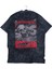 Unisex Metallica Snake And Skull Sırt Baskılı Yıkamalı T-Shirt, Oversize Rock Band Temalı Tişört 3