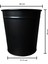Siyah Metal Ofis Tipi Masa Altı Çöp Kovası - 5 Adet 1