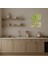 Monstera Yaprağı Desenli Dekoratif Altın Aynalı Tablo - MRS3320-6601 3