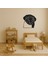 Sevimli Köpek Yüzü Duvar Süsü - MRS9476-4516 3