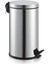 5 Lt Pedallı Çöp Kovası, Şık Gri Renkli ve Kullanışlı Tasarım 1