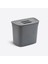 Gri Askılı Kapaklı Dolap Çöp Kutusu, Şık ve Kullanışlı Tasarım 1