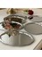 Paslanmaz Çelik Oval Tepsi 20-25CM, 6'lı, Çay Kahve Sunum, Nişan, Ikram, Yüzük Için 5