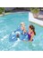Renkli Balina Temalı Şeffaf Yüzeyli Şişme Havuz, Pompa Hediyeli, 157X94 cm 2