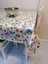 Renkli Elyaflı Pvc Muşamba, Desenli ve Silinebilir Masa Örtüsü 3