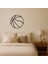 Basketbol Sanatı Mdf Dekoratif Tablo - MRS7449-2757 1