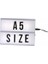 Sinematik Lightbox Dekorasyon Aydınlatma Aksesuarları (A5 Boyut) 6