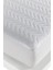 Yatak Koruyucu, Pamuklu, Lastikli, Kapitone, Sıvı Geçirmez, Konforlu, Beyaz 7