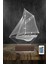 3D Yelkenli Gemi Tasarımlı Renkli LED Gece Lambası Masa Lambası 2