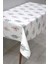 Astarlı Pvc Muşamba Masa Örtüsü, Kolay Temizlenebilir, Şık ve Dayanıklı Gri Renk. 2