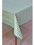 Yeşil Mini Pötikare Astarlı Silinebilir Masa Örtüsü 2