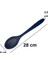 Silikon Uzun ve Kısa Derin Kaşıklar, 28 ve 22 Cm, Isıya Dayanıklı, Yapışmaz, Yanmaz 3