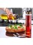 Sızdırmaz Kapaklı Cam Yağdanlık 1000 ml - Kahverengi 1