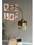 Eskitme Bal Rengi Hareketli Metal Lambader, Modern Tasarım, Oturma ve Çalışma Odası Için 3