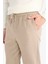 Jogger Fit Beli Bağcıklı Lastikli Esnek Kumaş Cepli Duble Paça Pantolon Y2651AZ25AU 6