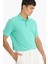 %100 Pamuk Regular Fit Polo Yaka Kısa Kollu Basic Düz Pike Kumaş Tişört C1293AX25SP 1