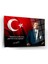 Renkli Cam Tablo, Atatürk Temalı Dekorasyon, Şık ve Zarif Duvar Süsü 3