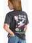 Kız Çocuk Hello Kitty Relax Fit Bisiklet Yaka Sırt Baskılı Kısa Kollu Tişört F9724A825HS 1
