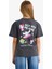 Kız Çocuk Hello Kitty Relax Fit Bisiklet Yaka Sırt Baskılı Kısa Kollu Tişört F9724A825HS 6