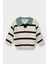 Erkek Bebek Polo Yaka Çizgili Triko Kazak C8879A525AU 1