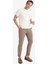 Tailored Fit Düz Paça Her Yöne Esneyen Yumuşak Tuşe Cepli Pantolon C7508AX25AU 2
