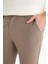 Tailored Fit Düz Paça Her Yöne Esneyen Yumuşak Tuşe Cepli Pantolon C7508AX25AU 6