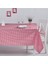 Kırmızı Pötikare Masa Örtüsü 170X170 Cm, Şıklık ve Zarafet Için Ideal Seçim 2