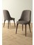 Ikon Meşe Desen 80X132 Açılabilir Mdf Masa Yemek Odası Takımı, Mutfak Takımı 4 Sandalye, 1 Bench 4