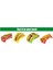 12'li Paket Taco Tepsileri Plastik Burrito Tepsileri Servis Tepsileri Taco Burrito Sosisli Sandviçler Için Parti Malzemeleri Sarı (Yurt Dışından) 1