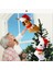 2 Adet Noel Çorabı Köpek Yüz Şeklinde Asılı Evcil Hayvan Çorapları Noel Noel Dekorasyonu Şömine Asılı Çorap Köpek Kedi Hediyesi (Yurt Dışından) 3